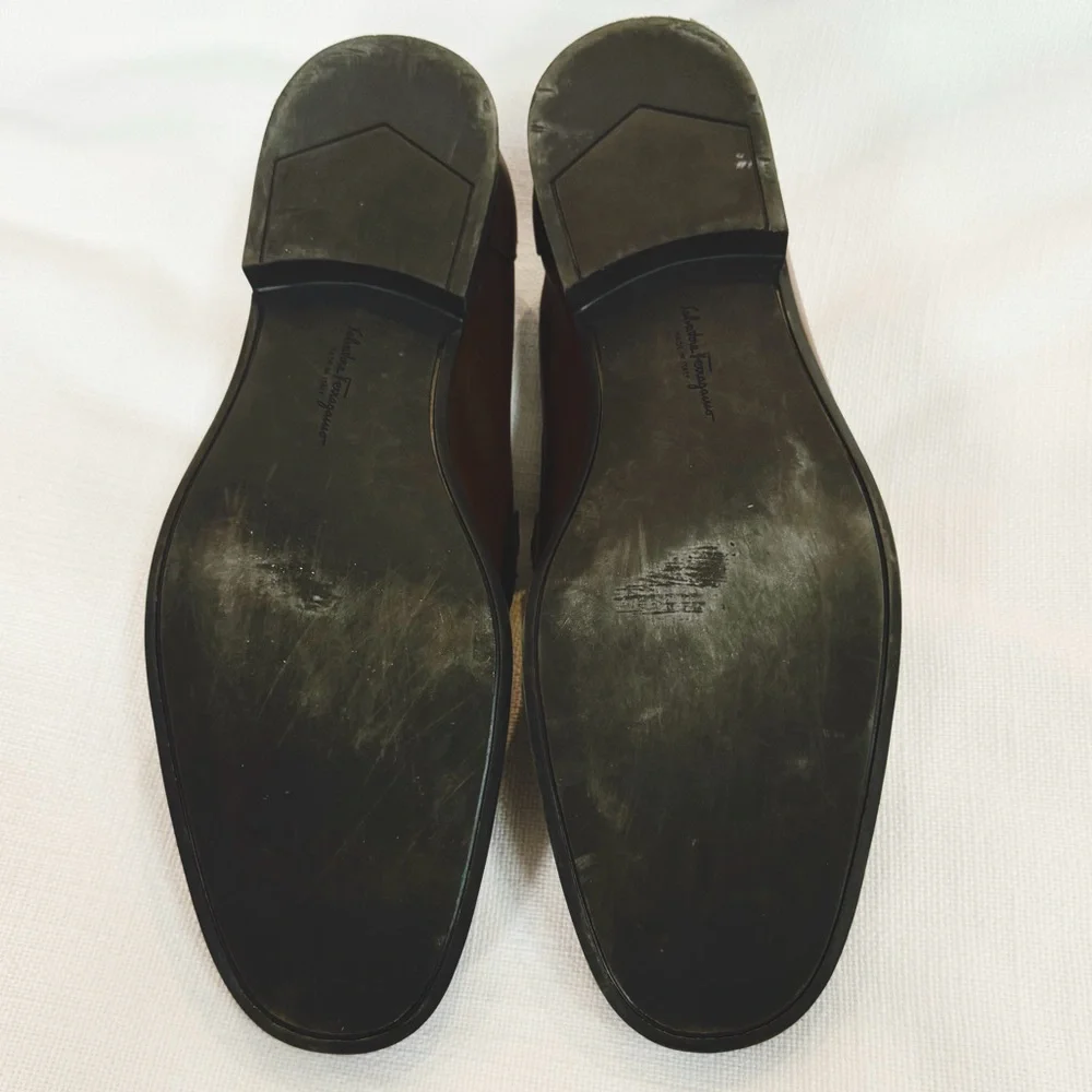 Ferragamo men’s brown loafers - Picture 4 of 5